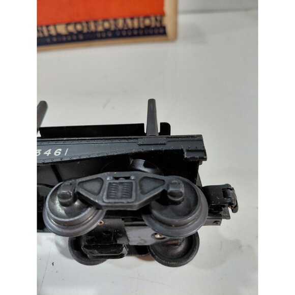 Lionel 3461 Train O Gauge Model Railroad Post War Operating Log Car w/Box - Picture 7 of 12